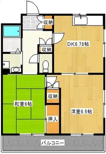 幸輝ビル【3階】の間取り