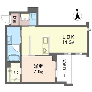 ハレ アネラ【3階】の間取り
