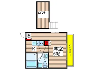 パールスター・シャニン【2階】の間取り
