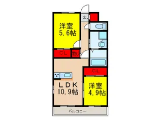 La Luce【1階】の間取り