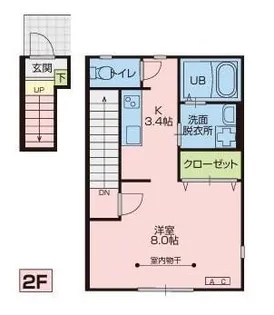 SUN PALACE北上III【2階】の間取り