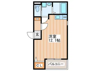 ALEGRIA寝屋川平池町【1階】の間取り
