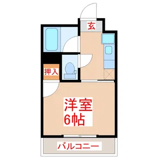 コーポマキシム東谷山【2階】の間取り