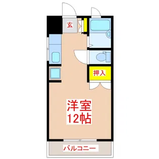 レオパレス21【3階】の間取り