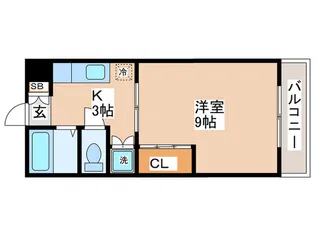 武蔵野ヒルズ【3階】の間取り