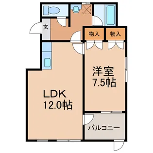 柏崎コーポA【2階】の間取り