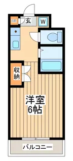 サンヴェール府中【4階】の間取り