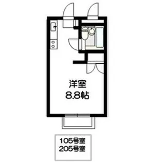 タウンハウスM【1階】の間取り