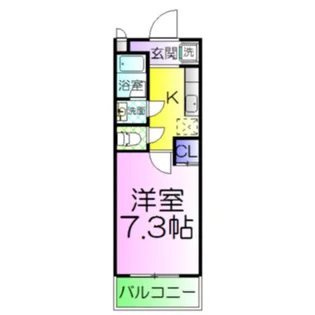 メイコーパレス【1階】の間取り