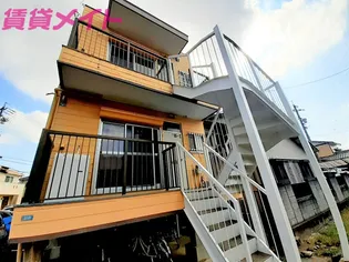 朝明ハイツ【1階】の地図