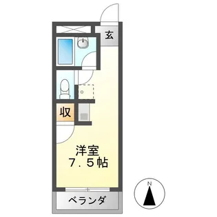 エントピア岐阜 I【3階】の間取り