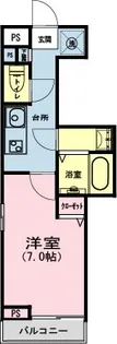 東京都台東区竜泉3【マンション】の間取り