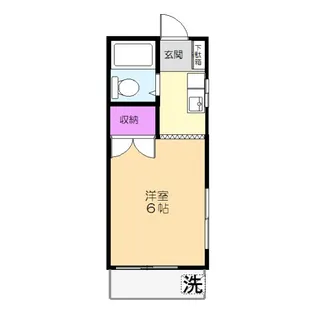 ルミネ小手指【2階】の間取り