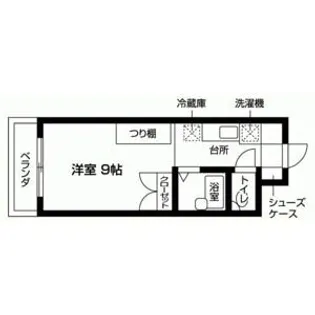 紅梅【2階】の間取り