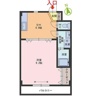 ディライト21【2階】の間取り