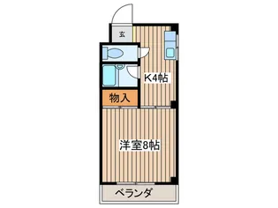 ABILITY弥生【2階】の間取り