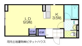 M・レジデンス一番町【1階】の間取り