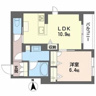 SONS(サンズ)【1階】の間取り