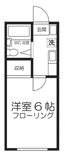 グリーンヒル西村【2階】の間取り