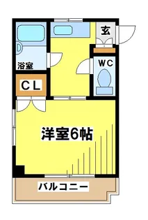 東京都世田谷区南烏山4【マンション】の間取り