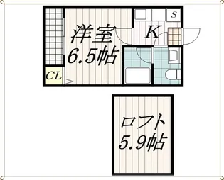 コンパートメントハウス千葉1【1階】の間取り