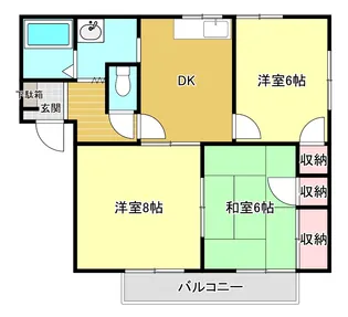 メゾン石原 203号【2階】の間取り