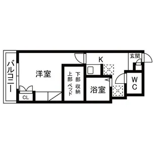 埼玉県蕨市錦町2【マンション】の間取り