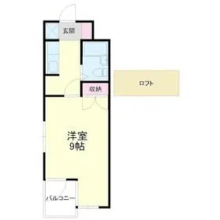 シャトレ富塚 B棟【2階】の間取り