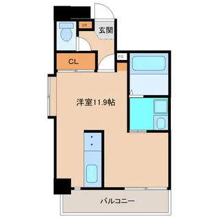 Lagoa湖東【7階】の間取り