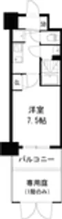 1Kの間取り画像