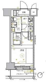 神奈川県横浜市南区宮元町1【マンション】の間取り
