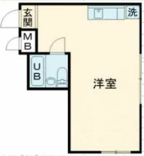 中野オリンピックマンション【1階】の間取り
