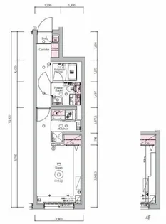 SYNEX NISHI-OI【4階】の間取り