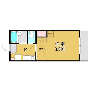 メゾン好井【2階】の間取り