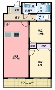 Rana Court【2階】の間取り