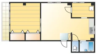 神奈川県川崎市川崎区池田1【マンション】の間取り