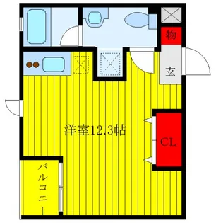 東京都板橋区高島平8【マンション】の間取り
