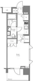 AXAS-Will四谷三丁目Sta.【5階】の間取り