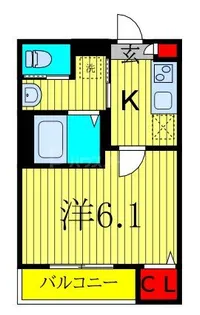 埼玉県さいたま市北区日進町3【アパート】の間取り