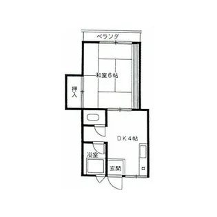 グリーンハイツ【2階】の間取り