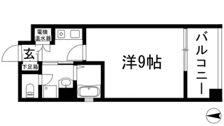 アスティオン城南【2階】の間取り