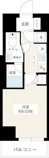 東京都中野区松が丘2【マンション】の間取り