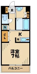 S-FORT八王子堀之内【5階】の間取り