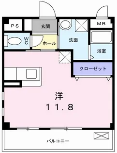 高知県高知市朝倉東町【アパート】の間取り