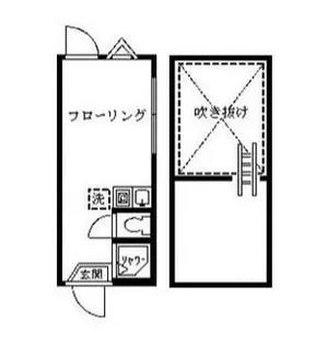 ソフィアミルク【1階】の間取り