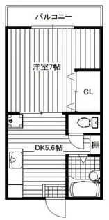 東京都中野区若宮2【マンション】の間取り
