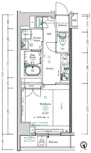 ARKMARK等々力【7階】の間取り