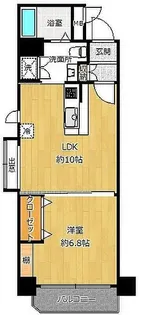 ルーブル白金【1階】の間取り