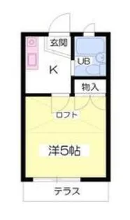 b’CASA伊勢崎IVre-born【2階】の間取り