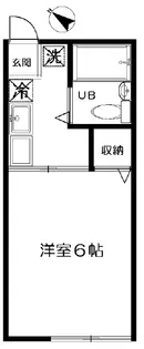 シティハイム下馬公園【2階】の間取り